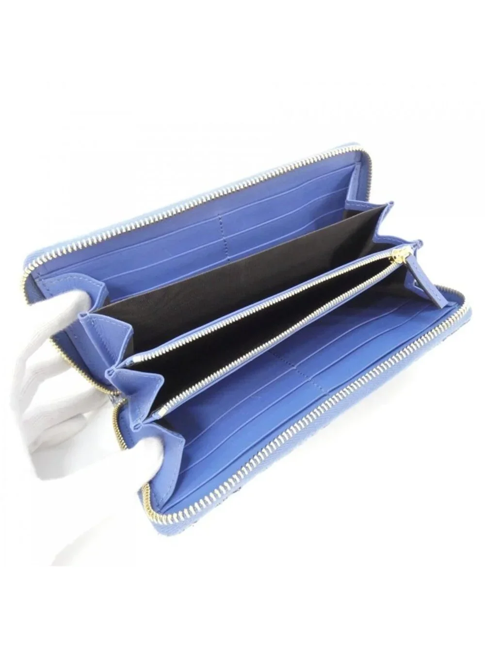 Gucci Horsebit Wallet Blue